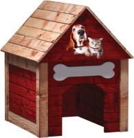 a dog house